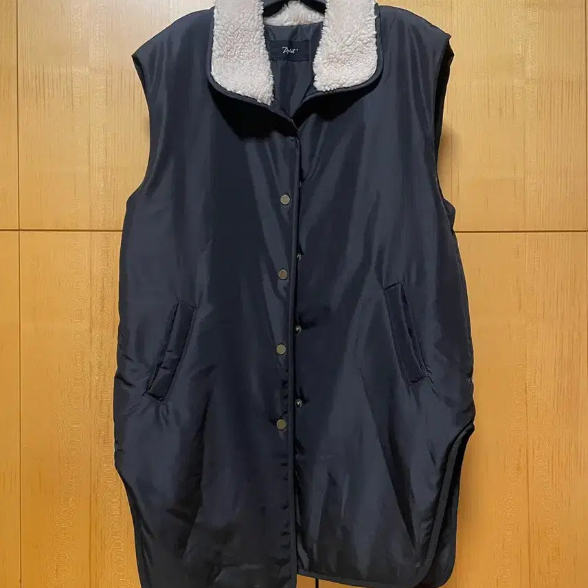 [BUNJANG] Dplat Black Long Lightweight Padded Vest / 새상품 Dplat 디플랫 블랙 롱 패딩 조끼 경량패딩 베스트