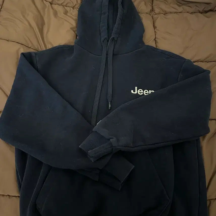[BUNJANG] Jeep Navy Hoodie / Jeep 네이비 색상 후드티