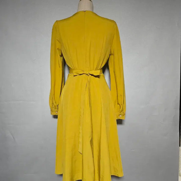 [BUNJANG] Chic Line Ruffle Long Dress / 시크라인 러플 롱원피스