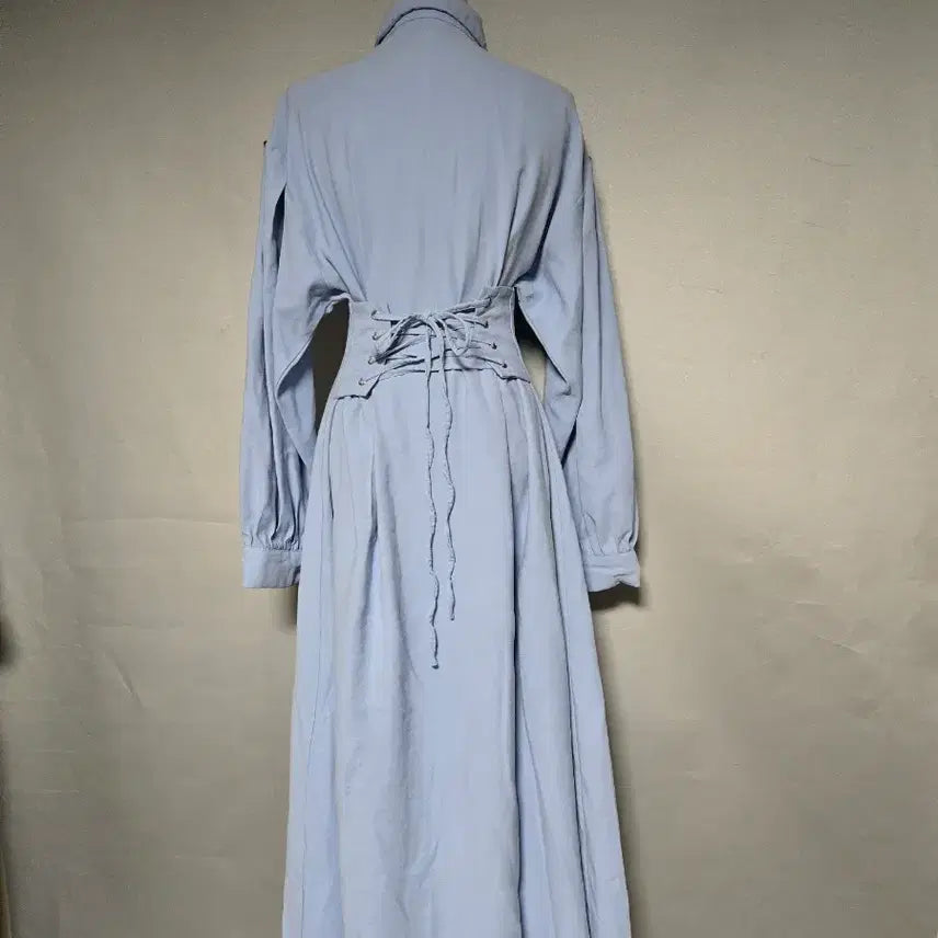 [BUNJANG] MILLRUWYA Back Corset Long Dress / MILLRUWYA 백코르셋 롱원피스