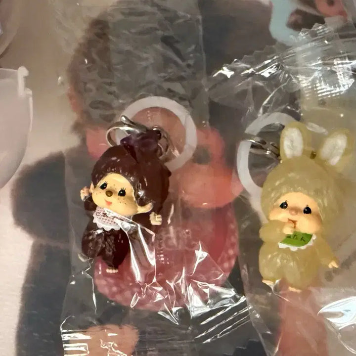 [BUNJANG] Monchhichi Mejilushi Accessory Gacha Keychain / 몬치치 메지루시 액세서리 2 가챠