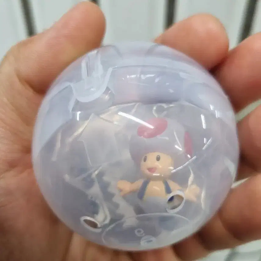 [BUNJANG] Nintendo Super Mario Kinopio Mesirushi Gacha Figure Keychain (Sealed) / 에누리가능, 미개봉 슈퍼마리오 키노피오 메지루시 가챠 피규어 키링
