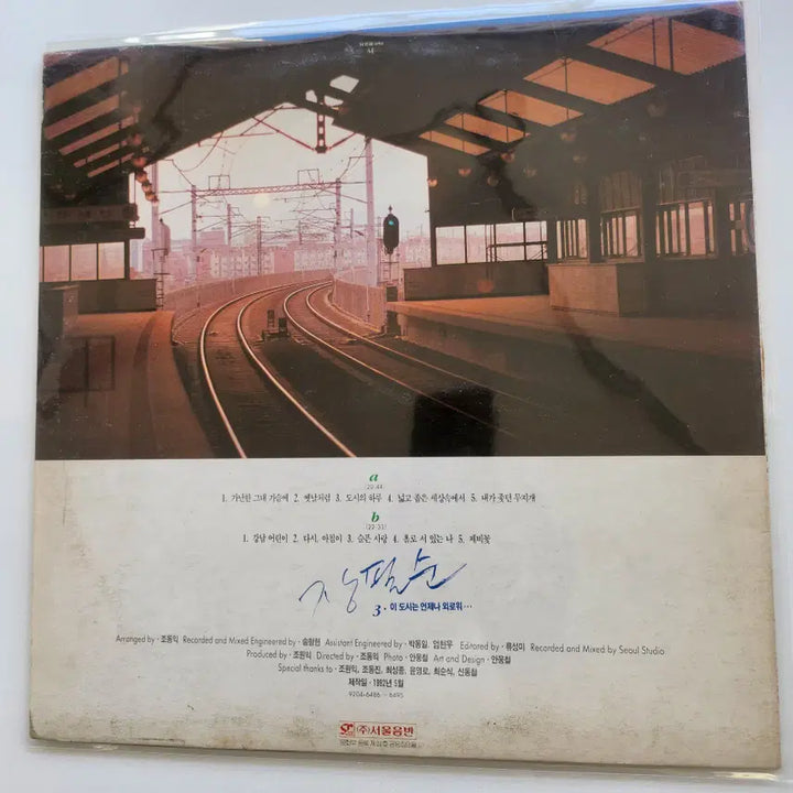 [BUNJANG] Jang Phil Soon 3 LP / 장필순 3 LP / NM-