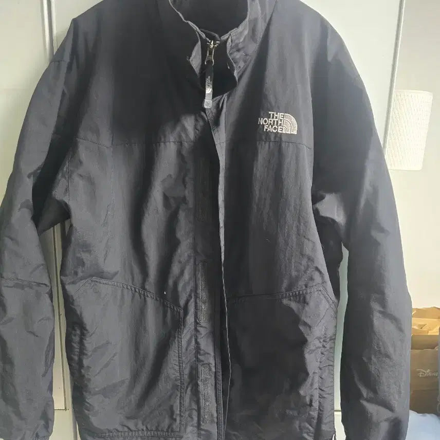 [BUNJANG] The North Face Black Windbreaker Jacket / 노스페이스 블랙 바람막이 자켓