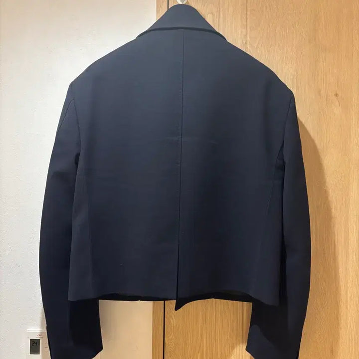 [BUNJANG] Recto 24FW Navy Wool Short Jacket M / 24fw 렉토 네이비 울 숏자켓 M