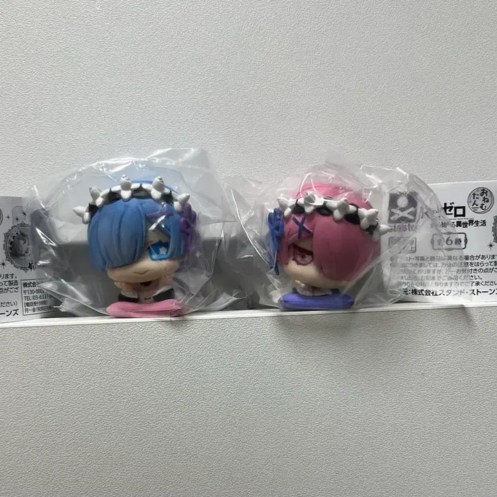 [BUNJANG] Re:Zero Rem &amp; Ram Gacha Figure Bundle Set / 리제로 (렘,람) 가챠 피규어 굿즈 2개 일괄