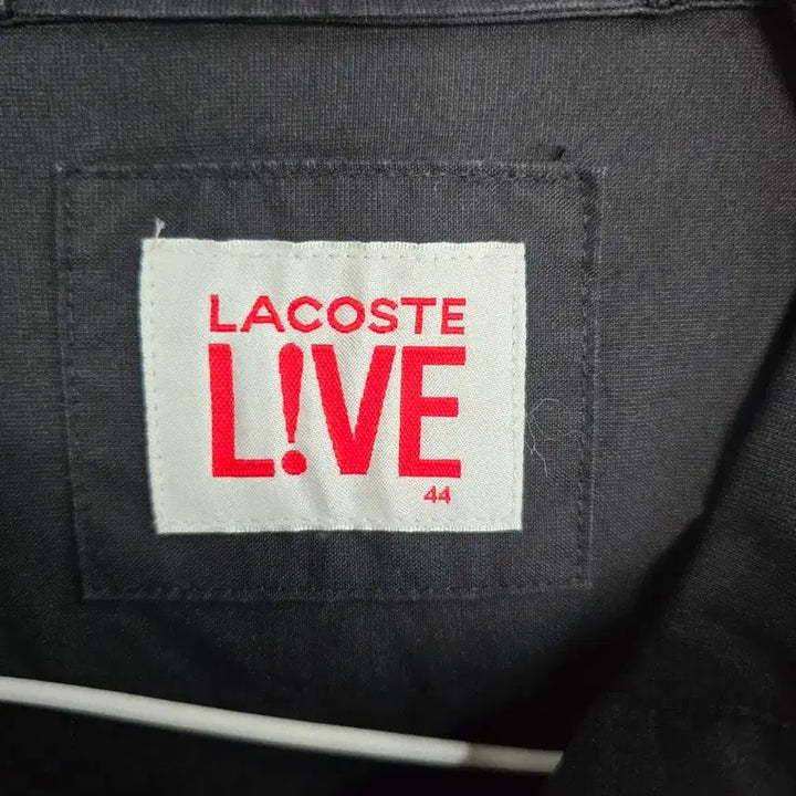[BUNJANG] Lacoste Live Black Hooded Anorak / 라코스테 라이브 블랙 후드 아노락