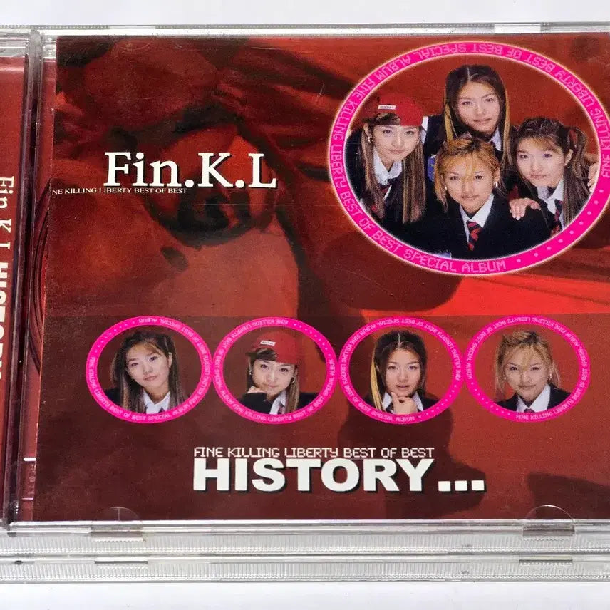 [BUNJANG] Fin.K.L Best Album History 2CD / [희귀/2CD] 핑클(Fin.K.L) 베스트 앨범 History