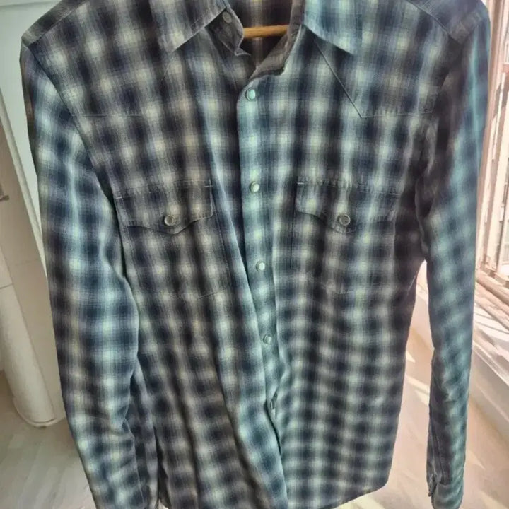 [BUNJANG] Tom Ford Western Check Shirt / 톰포드 / 웨스턴 체크 셔츠 / 40(100-103)