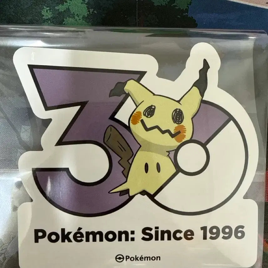 [SOLD OUT] 포켓몬 30주년 따라큐 스티커