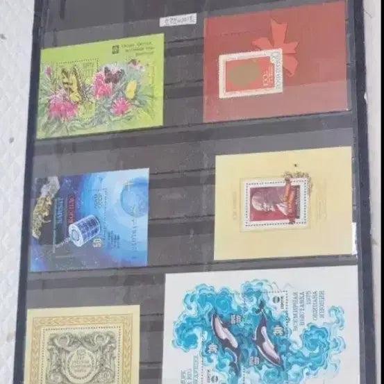 [BUNJANG] Assorted Commemorative Stamps from Various Countries and Themes / 다양한 국가와 주제를 담은 기념 미사용 우표들을 모아봤어요