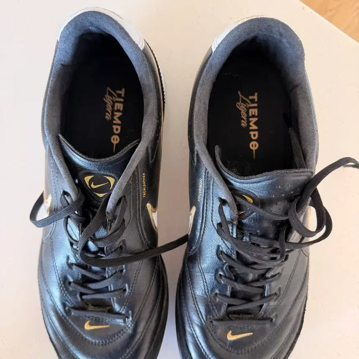 [BUNJANG] Nike RhyGeri Pro TF 295mm Black Gold / 티엠포 리게라 프로tf 검골 295mm