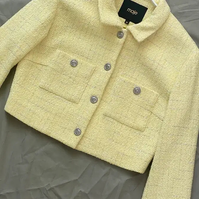 [BUNJANG] Maje Tweed Jacket (Kim You-jung Edition) / 마쥬 김유정 트위드 자켓