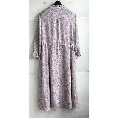 [BUNJANG] BCBG Pink Chiffon 8-Sleeve Dress / BCBG 정품/2021 - 통통55/새거수준