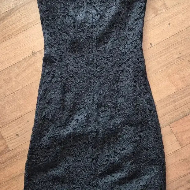 [BUNJANG] JIGOTT Black Lace Midi Dress / JIGOTT 블랙 레이스 원피스