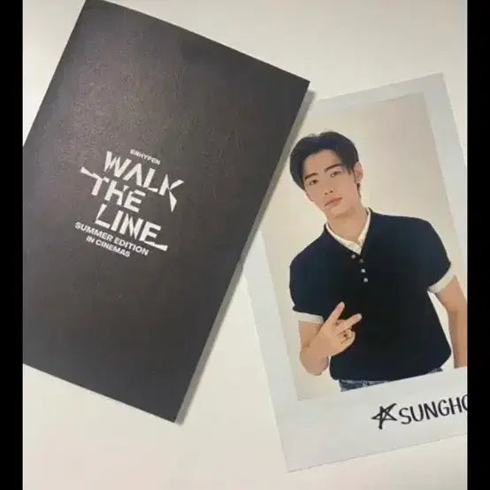 [BUNJANG] ENHYPEN Sunghoon Work The Scene POB Postcard / 엔하이픈 성훈 워크더라인 특전 엽서