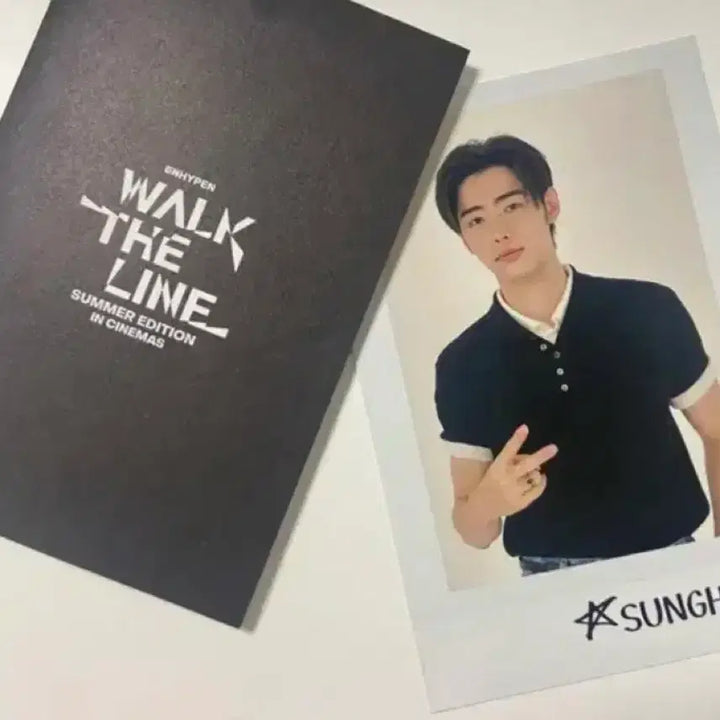 [BUNJANG] ENHYPEN Sunghoon Work The Scene POB Postcard / 엔하이픈 성훈 워크더라인 특전 엽서