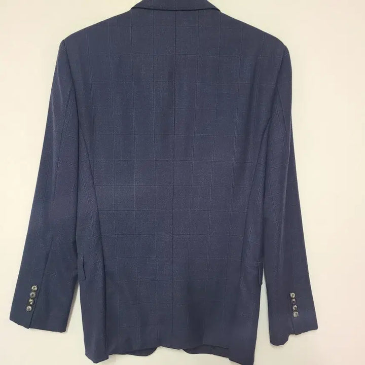 [BUNJANG] ZIOZIA Navy Check Jacket / 지오송지오 네이비 체크 자켓98