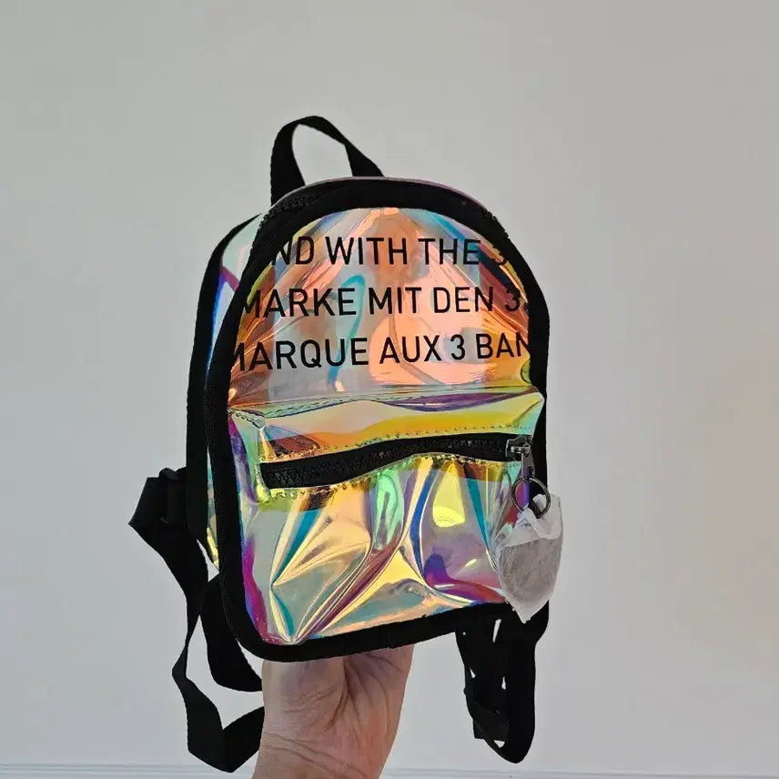 [BUNJANG] Adidas Hologram Mini Backpack / 아디다스 홀로그램 미니 백팩