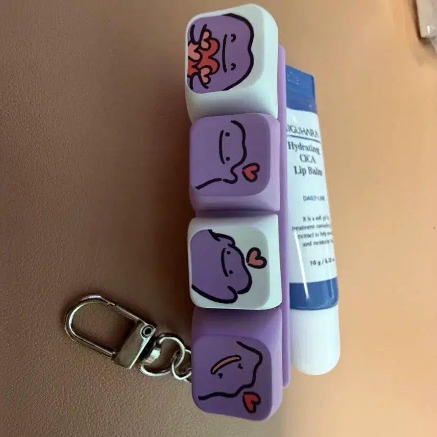 [BUNJANG] Ditto Keycap Keyring / 메타몽 키캡키링