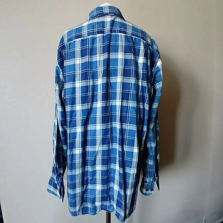[BUNJANG] Uniqlo Check Pattern Shirt XL / 26-5 유니클로 체크 남방 셔츠105