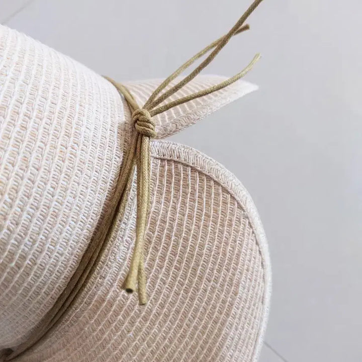 [BUNJANG] Capelli Handmade Straw Hat / 카팰리 핸드메이드 밀집모자