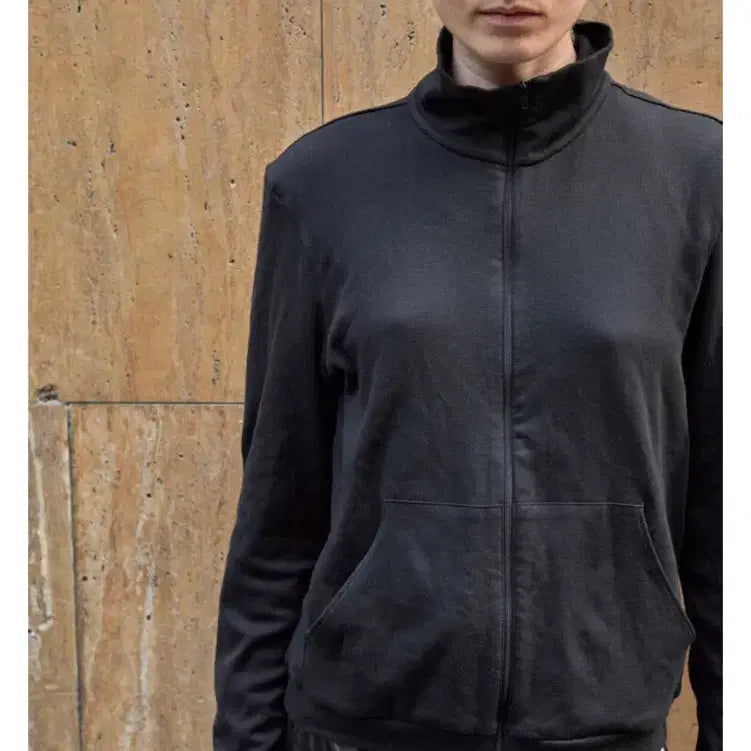 [BUNJANG] MERUDY Neck Zip-Up Black Size 3 / 머듈 넥집업 블랙 3 사이즈 팝니다