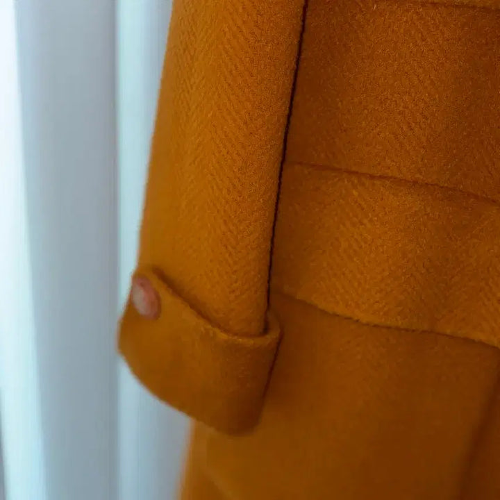 [BUNJANG] Lenibon Mustard Wool Blend Coat / 레니본 코트