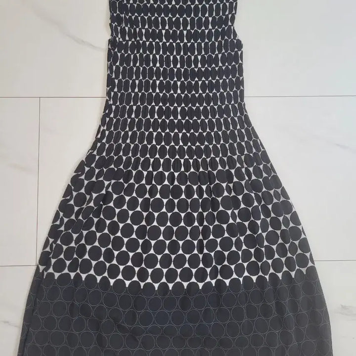 [BUNJANG] Pleats Please Polka Dot Pattern Dress / 플리츠미 도트 패턴 원피스 FREE(새상품)