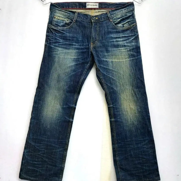 [BUNJANG] Stylebasic USA Washed Jeans Size 36 / 스타일베이직USA청바지36/워싱청바지/스타일최고