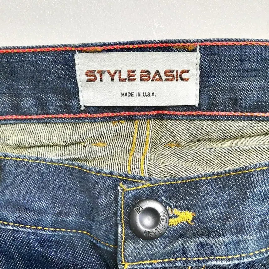 [BUNJANG] Stylebasic USA Washed Jeans Size 36 / 스타일베이직USA청바지36/워싱청바지/스타일최고