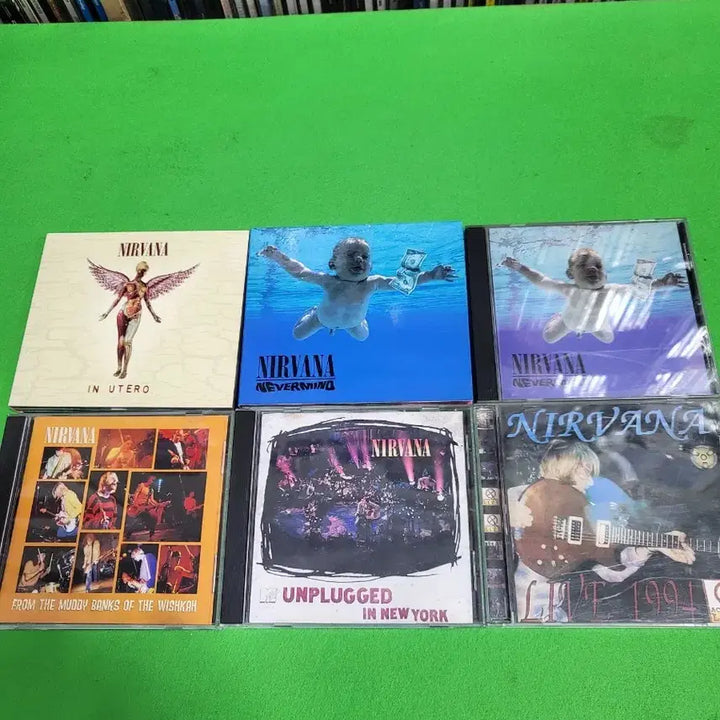 [BUNJANG] Nirvana 8 CD Bundle / -CD- 너바나(NIRVANA) 음반 CD 8장