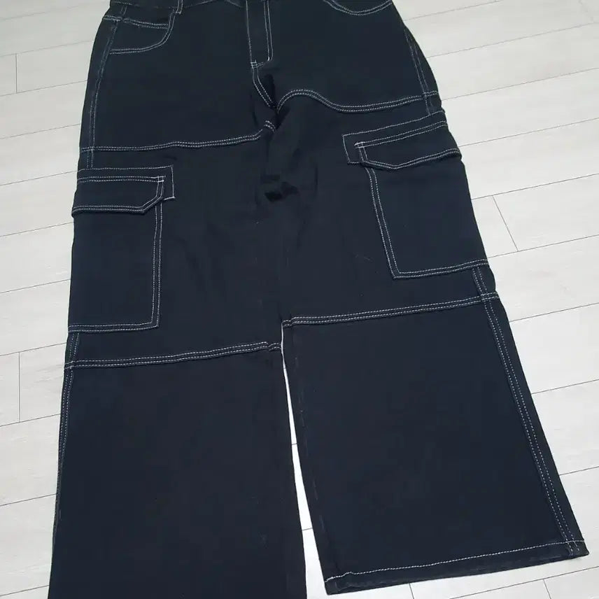 [BUNJANG] NVFelix Black Cargo Pants / NVFelix 블랙 카고 팬츠30