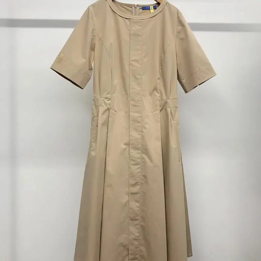 [BUNJANG] KEITH FLARE Short Sleeve Dress / 키이스 플레어 반팔 원피스 54호