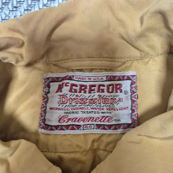 [BUNJANG] 60s McGregor Drizzler Jacket Made in USA / 60s McGREGOR 드리즐러 자켓 made in USA