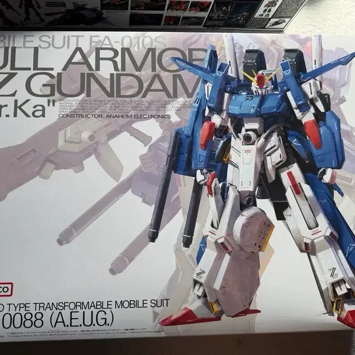 [BUNJANG] MG Full Armor ZZ Gundam (Double Zeta) Model Kit / MG 풀아머 ZZ건담 ver.ka