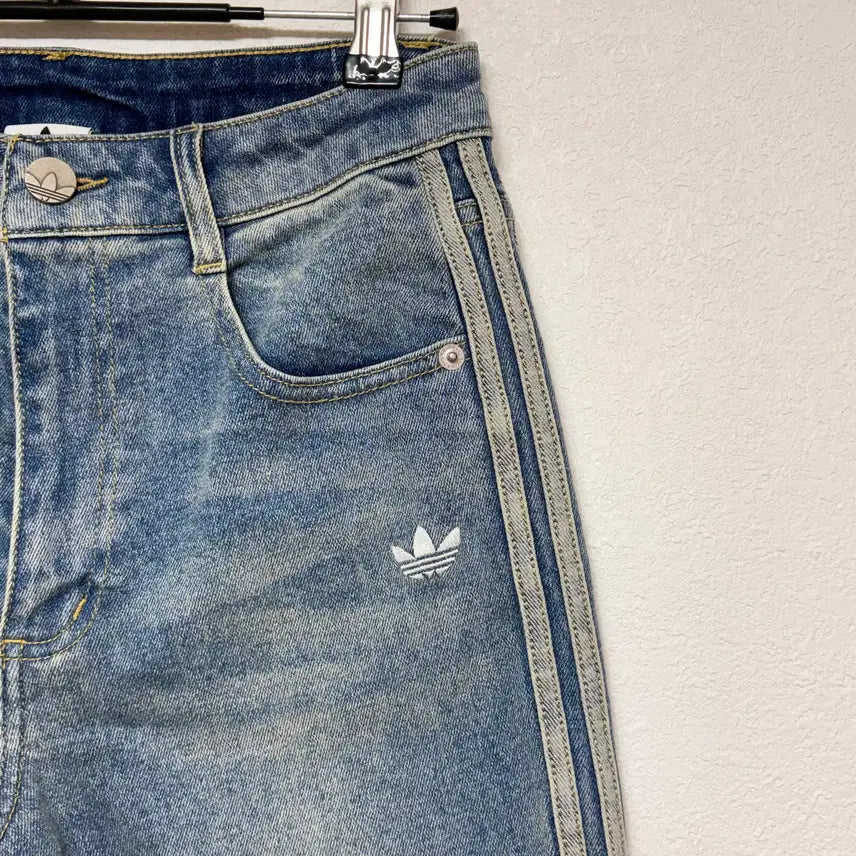 [BUNJANG] Adidas Bootcut Denim Jeans Size 27 / (새상품)아디다스 부츠컷 데님 27