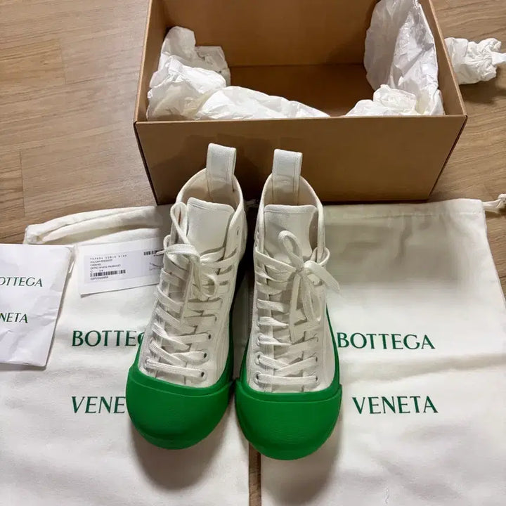 [BUNJANG] Bottega Veneta Vulkan Sneakers Canvas 38 / 보테가베네타 불칸스니커즈 38사이즈