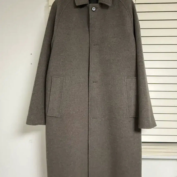 [BUNJANG] Allegri Brown Cashmere Coat / 알레그리 브라운 캐시미어 코트