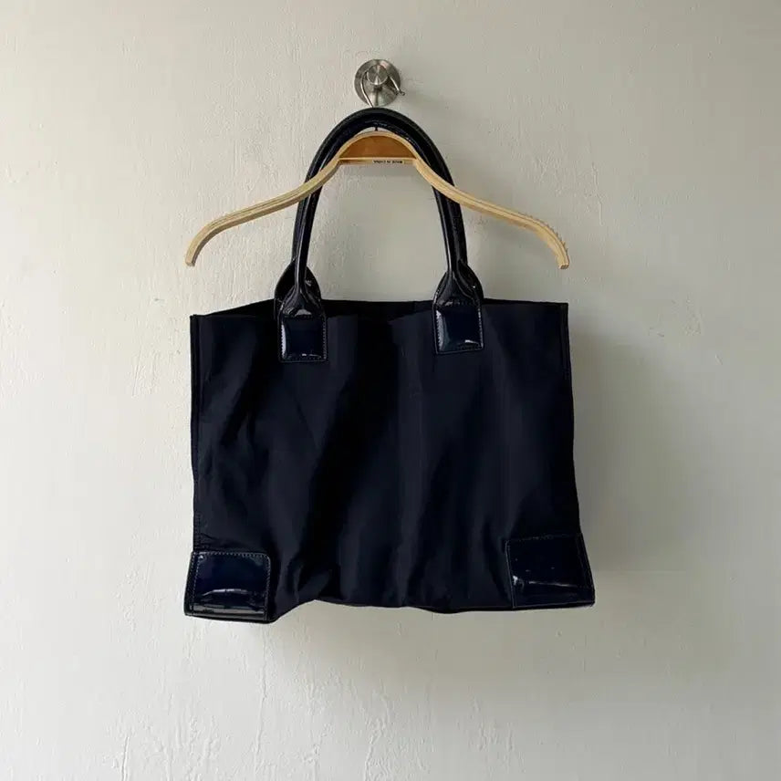 [BUNJANG] Tory Burch Ella Logo Patch Tote Bag / 토리버치 엘라 로고패치 토트백