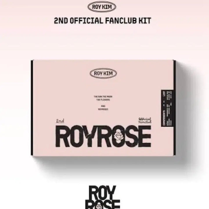 [BUNJANG] Roy Kim Roy-Rose Season 2 Fan Kit / 로이킴 로이로제 2기 팬키트