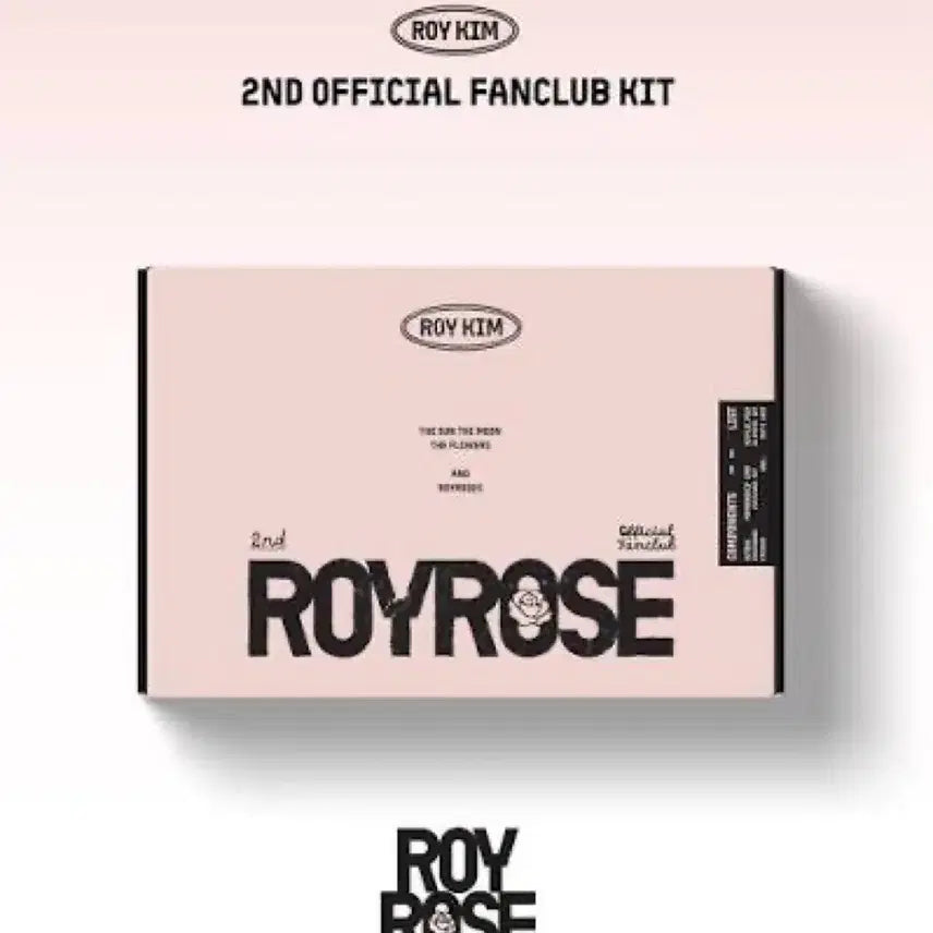 [BUNJANG] Roy Kim 2nd Fan Kit / 로이킴 로이로제 2기 팬키트
