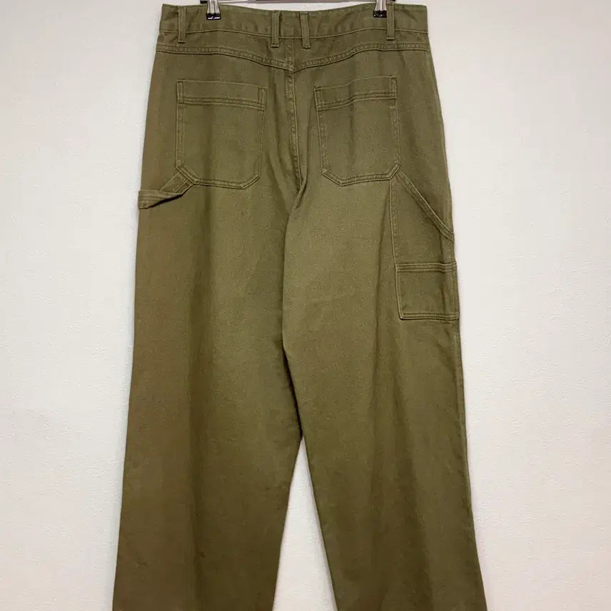 [BUNJANG] Code Graphy Carpenter Pants Khaki XL / 코드그라피 카펜터 팬츠 카키 XL