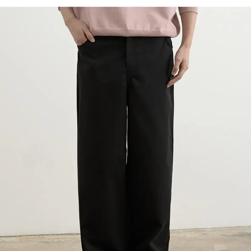 [BUNJANG] Hurlovesart Chino Pants Black L / 후러브스아트 치노팬츠 블랙 L