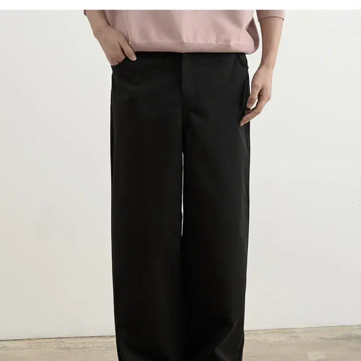[BUNJANG] Hurlovesart Chino Pants Black L / 후러브스아트 치노팬츠 블랙 L
