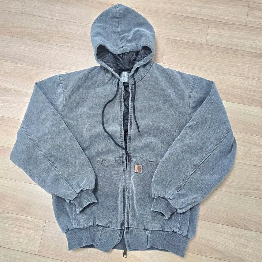 [BUNJANG] Carhartt Active Jacket Gravel Grey / 칼하트 Carhartt 액티브자켓 후드자켓 L