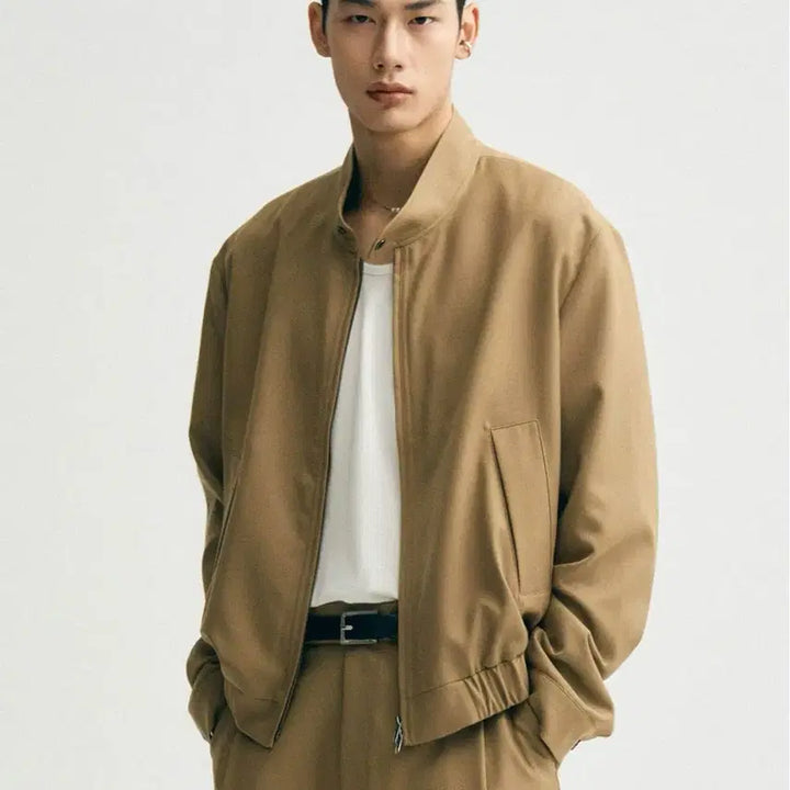 [BUNJANG] Noir Harrington Jacket / 노이어 울 헤링턴 자켓 52