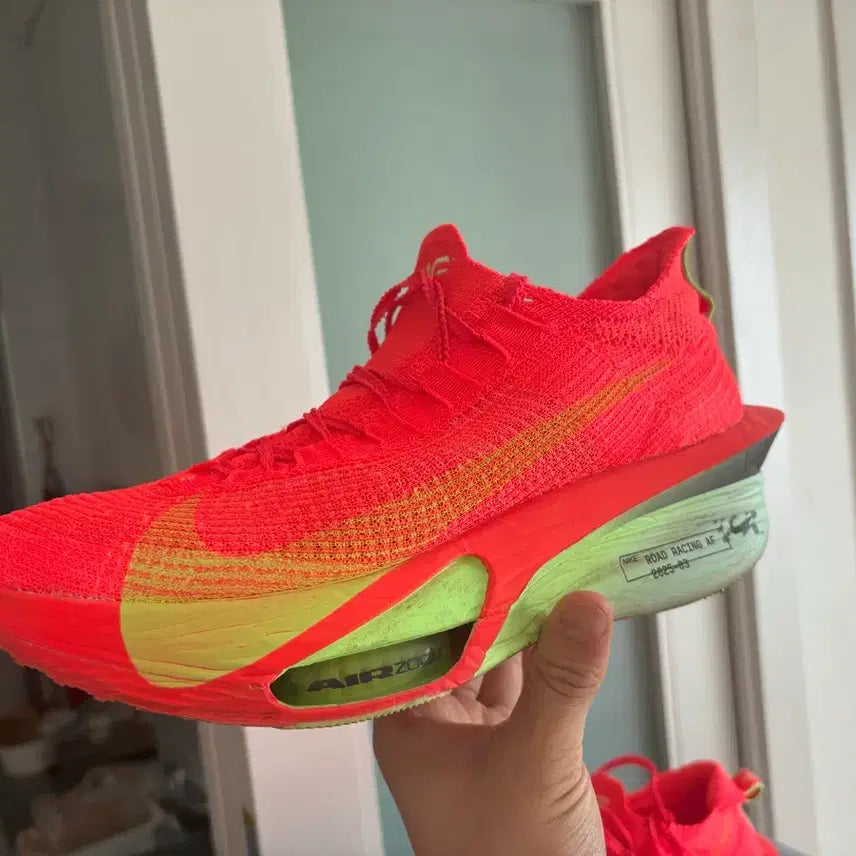 [BUNJANG] Nike Alphafly NEXT% 3 Neon Red Running Shoes / 나이키 알파플라이 넥스트% 3 형광 레드