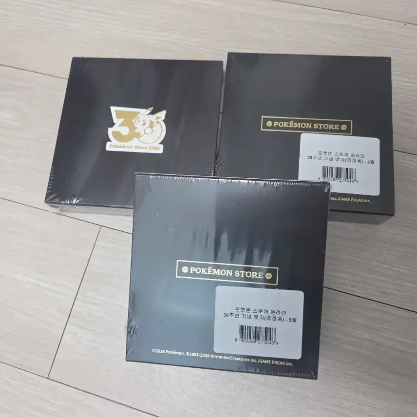 [SOLD OUT] 포켓몬 30주년 기념 뱃지 4월 5월
