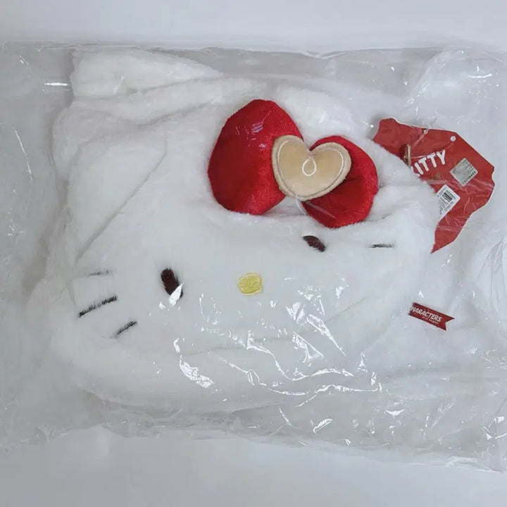 [BUNJANG] Sanrio Hello Kitty Face Handbag / [미사용 새상품] 산리오 크리스마스 팝업 헬로키티 얼굴 핸드백